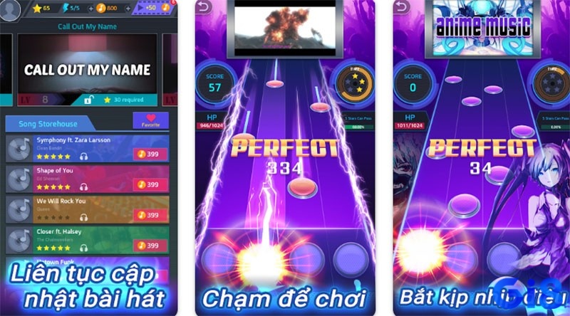 Game Tap Tap Music là trò chơi giải trí sôi động và hấp dẫn trên điện thoại