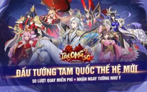 Game Tân OMG3Q VNG - Game đấu tướng Tam Quốc hấp dẫn