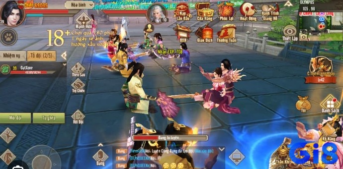 Game Tân Thiên Long Mobile có cốt truyện thú vị mang phong cách kiếm hiệp giúp người chơi cảm thấy thú vị khi chơi